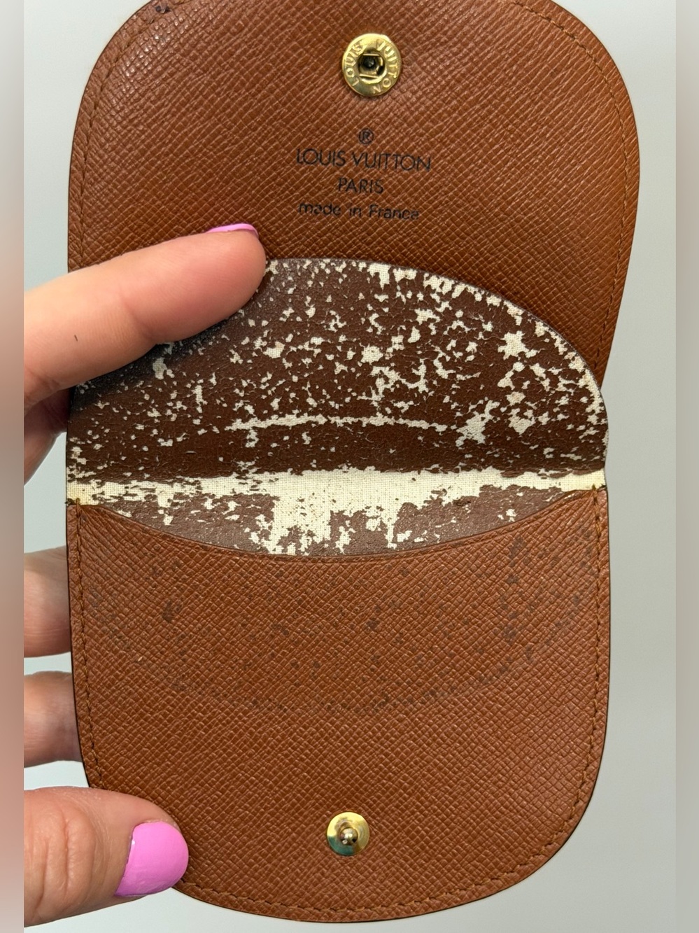 Louis Vuitton Monogram Porte-Monnaie Gousset coin purse - Picture 14 of 15